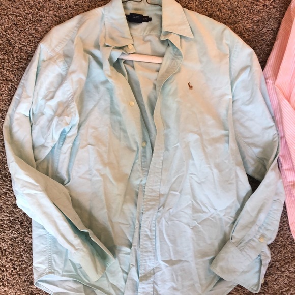 Ralph Lauren shirts one size4 and the other is size2 the size4 fits the same - Picture 2 of 5